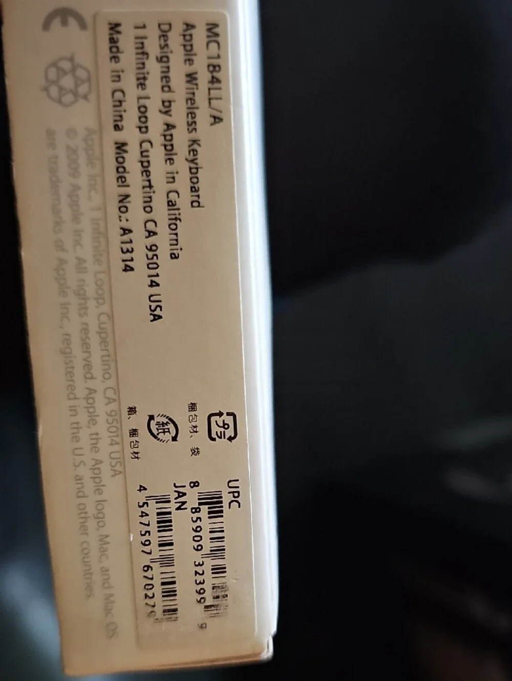 Apple Wireless Keyboard